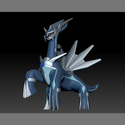 Pokemon-Dialga.png Файл STL Покемон Диалга・Идея 3D-печати для скачивания