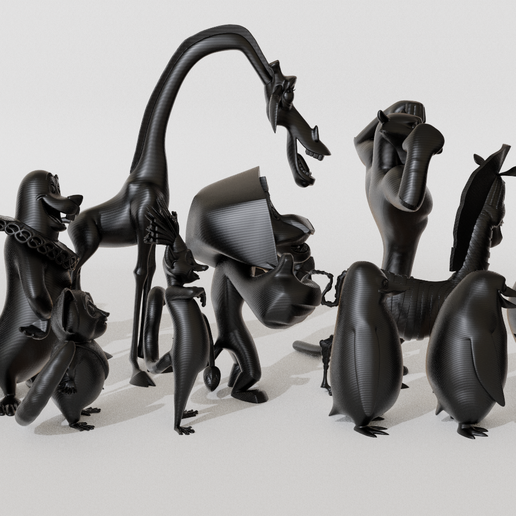 🇲🇬 Madagascar Pack – STL 3D Models Collection・ STL File for 3D printing ...