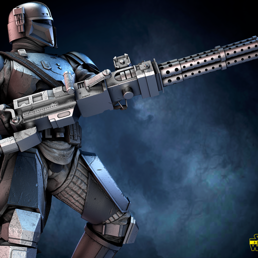 🗿 Paz Viszla Sculpture - Star Wars 3D Models - Tested and Ready for 3D ...