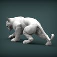 panther-on-the-hunt6.jpg Panther on the hunt 3D print model