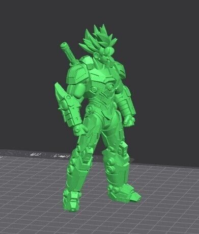 🐉 Dragon Ball Super Saiyan Mecha X-ULTRA-Goku Cyber Armor