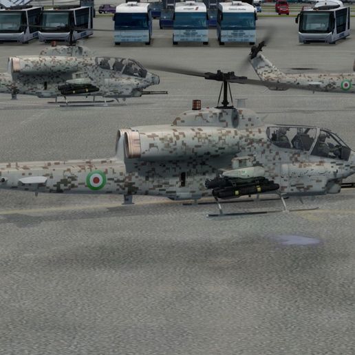 2.jpg Bell AH1W Super Cobra 3D Modell + Texturen