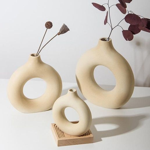 6.jpeg NORDIC CIRCULAR HOLLOW VASE / NORDIC CIRCULAR HOLLOW VASE