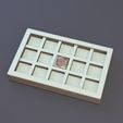 3x5.jpg Artisan Keycap Tray -DIGITAL FILES FOR 3D PRINTING - KEYCAP TRAY FOR ARTISAN KEYCAP