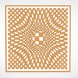 Optical-illusion-of-diamonds-2.176.jpg Wall Decor: "Optical illusion of diamonds", modern art 3D STL Model for CNC Router - Turn Wood into Mesmerizing Art. Trend 2024 Wall panel.
