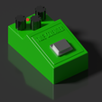RENDER-1.png GUITAR PEDAL STORAGE BOX 3D PRINTABLE TUBE SCREAMER CONTAINER