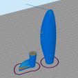 print_orientation.jpg Free STL file Whopper Plopper 2 fishing lure (one piece)・Template to download and 3D print