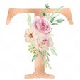 t.jpeg Floral cookie cutter letter T