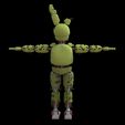 E1_Springtrap.5166.jpg FNAF Springtrap Full Body Wearable Costume with Head for 3D Printing