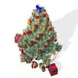 5r.jpg Chrismas Tree 3D Model - Obj - FbX - 3d PRINTING - 3D PROJECT - GAME READY NOEL Chrismas Tree  Chrismas Tree NOEL