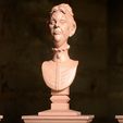 haunted-mansion-cousin-maude-3d-printable-bust-3d-model-obj-stl.jpg Fichier 3D Buste imprimable en 3D de la cousine Maude du manoir hanté・Modèle imprimable en 3D à télécharger
