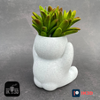4.png CHUNKY PEOPLE PLANTER SITTING HOLDING HEAD - NO SUPPORTS