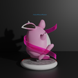 Wigglytuff3.png Igglybuff, jigglypuff, Wigglytuff and Scream tail 3D print model