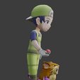 Render-3.png Pokemon, Trainer, Rattata, Raticate, Figure  for print.