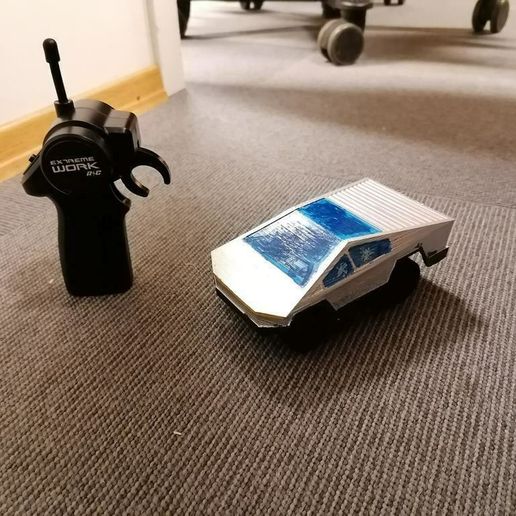 IMG_20200120_152922.jpg Tesla CyberTruck shell for $12 USD Banggood RC Car