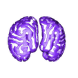brain planter top drfempop.stl Brain Planter