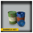 slike1.png 4x Different types of barrels for diorama