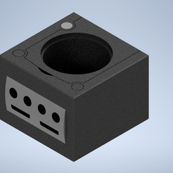 Archivo STL gratis Soporte para el mando de Gamecube 🎲・Diseño de