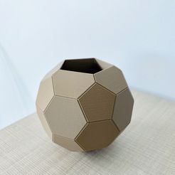 IMG_1226.JPG Football / Soccer ball pot cup / pencil holder
