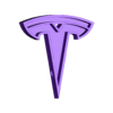 Tesla Logo Frame v1.stl Tesla Logo