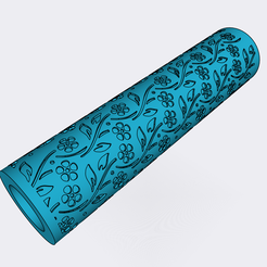 IMG_1248.png Fichier STL Rouleau à fleurs 02 argile polymère・Objet imprimable en 3D à télécharger