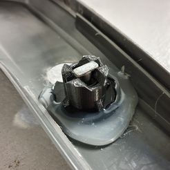 20220506_033822.jpg STL file Piaggio Ciao Side Panel Repair Kit Small Lever・Model to download and 3D print