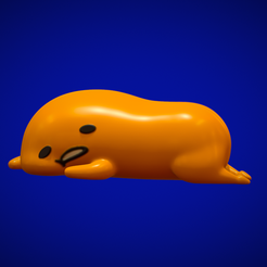 thumbnail_gudetama-print.png Free STL file Gudetama・3D printer design to download