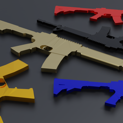 untitled.png STL file toy gun・3D printable model to download