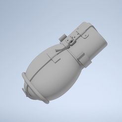 Feldflasche-m31-v1.jpg STL file 1/35 scale ww2 German feldflasche・Model to download and 3D print