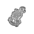 model.png Monferno Pokemon cutter and stamp, cookie cutter, form