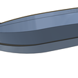 Lodka4A-v117-f29.png 3D file Plastic full-size motor boat made of monolithic sheets of block copolymer of polypropylene PP-C or low pressure polyethylene HDPE High Density Polyethylene for extreme operating conditions 8 mm thick・3D printer model to download