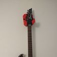 Wall bracket for guitar