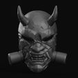 untitled.120.jpg Oni mecha samurai mask 3D print ready