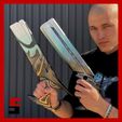 cults-special-28.jpg Lucian Light Pistols League of Legends LoL Gun Prop Replicas Weapon
