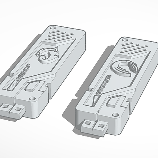 Kamen rider w gaia memories 3D model