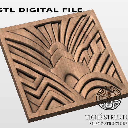 Snimek-obrazovky-2025-08-28-161032.png Abstract Geometry – Art Deco Decorative – 3D STL Model