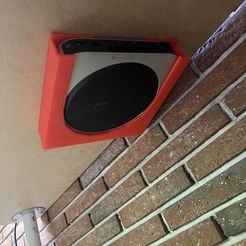 IMG_4778.jpeg Free STL file Mac mini mount・3D printing idea to download