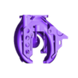Briss fang Ender 5 V4.4 + CR touch + LEDs.STL STL file ENDER 5 & ENDER 6 DUAL 40MM FAN HOT END DUCT / FANG, no support, micro swiss direct drive and bowden compatible・3D printer model to download