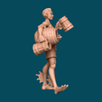 BPR_Rendermain5.png Wade, a happy triton - dnd miniature [presupported]