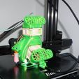 Ender 3, 3 V2, 3 pro, 3 max, двойной 40-мм осевой вентилятор hot end duct / fang. CR-10, прямой привод Micro Swiss и совместимость с боуденом. Для печати не требуется поддержка