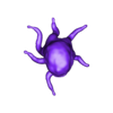 Parasite2.stl Parasite with tentacles