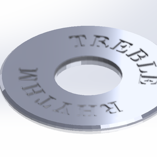 Electric Guitar Pickup Selector Mica - 3D model önizlemesi