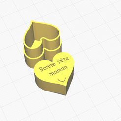 Capture2.png Fichier STL gratuit coeur・Plan imprimable en 3D à télécharger