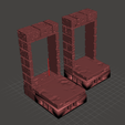 Image2.png Free STL file Small Door Cut-Stone for OpenForge and OpenLock・3D printer design to download