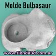bulbasaur-3.jpg Bulbasaur Pot Mold