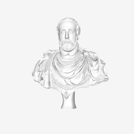 Henri II at The Louvre, Paris - 3D model önizlemesi