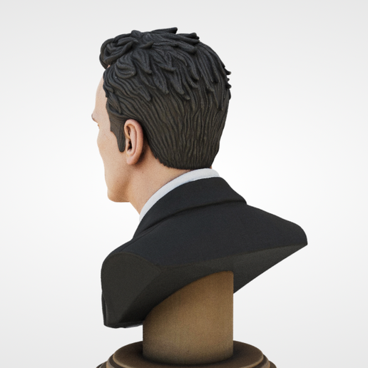 🐕 Mr. Brown - Quentin Tarantino – 100mm Reservoir Dogs Bust・ OBJ