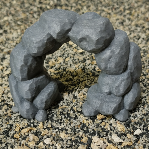 Arco de Rocas para Acuario – Decoración