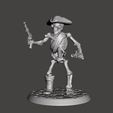 SkellPirate10.JPG 28mm Undead Skeleton Pirate Miniature