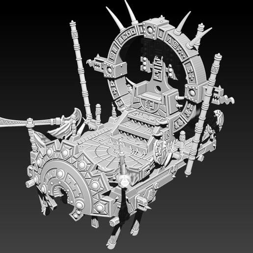 Howdah-Modern-06.jpg Saurian Stegy-Howdah 2.0 -  Accessories Model